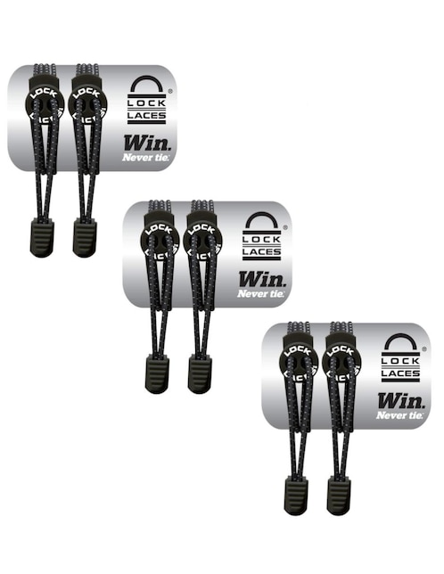 Agujetas de zapatos Lock Laces 