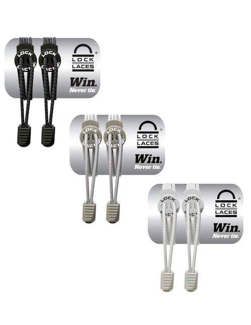 Agujetas de zapatos Lock Laces 