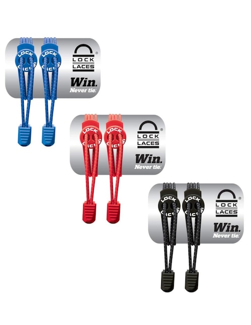 Agujetas de zapatos Lock Laces 