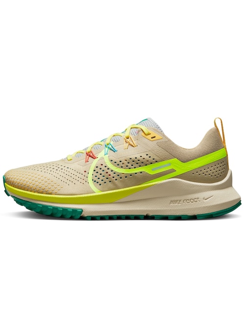 Tenis Nike React Pegasus Trail 4 Amarillo de hombre outdoor