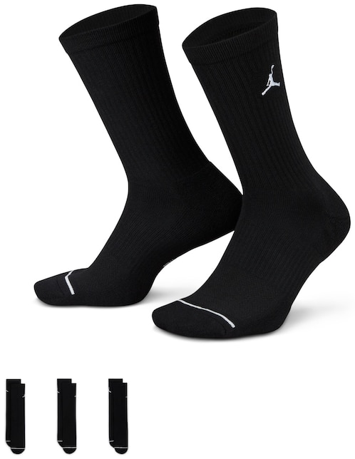 Set de calceta comfort para entrenamiento de algodón 3 pares