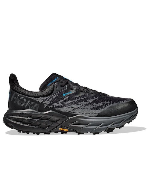 Tenis Hoka Trail Running Speedgoat 5 GTX Negro Hombre