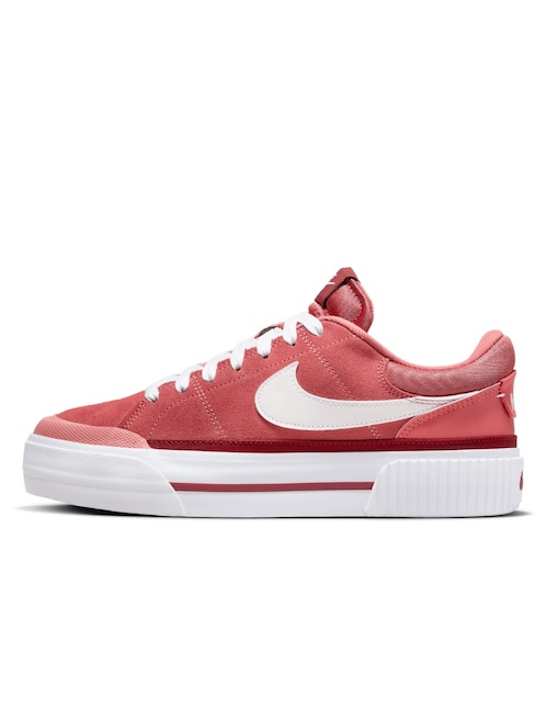 Tenis Nike de piel W Court Legacy Lift de mujer casual