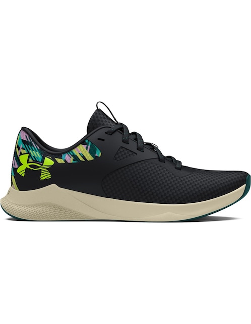 Tenis Under Armour W Charged Aurora 2 Blk de mujer para entrenamiento