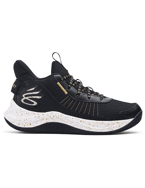 Tenis Under Armour Curry 3Z7Blk unisex para básquetbol