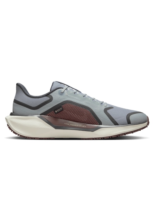 Tenis Nike Air ZM Pegasus 41 GTX gris de hombre para correr