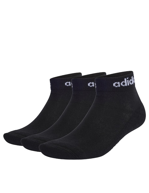Calceta antiderrapante para entrenamiento ADIDAS unisex 3 pares