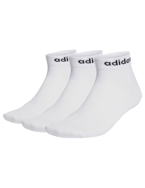 Calceta antiderrapante para entrenamiento ADIDAS unisex 3 pares