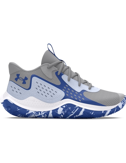 Tenis Under Armour Jet 23 Gry de hombre para básquetbol