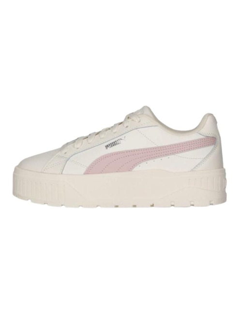 Tenis Mujer Tenis Puma Cali Wedge Mix Mujer Blanco/Azul Suela