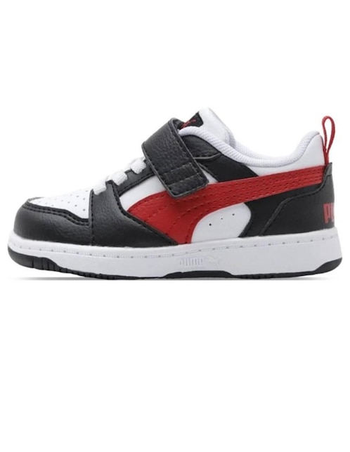 Tenis Puma Rebound V6 Low de niño