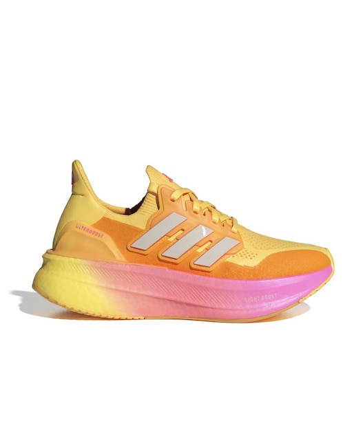 Tenis Adidas Ultraboost 5 de mujer para correr Naranja 23 cm