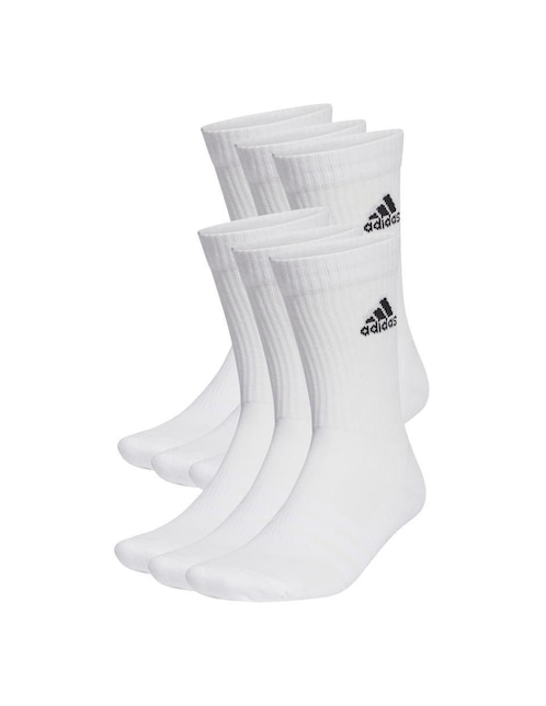 Set de calceta para entrenamiento Adidas unisex 6 pares