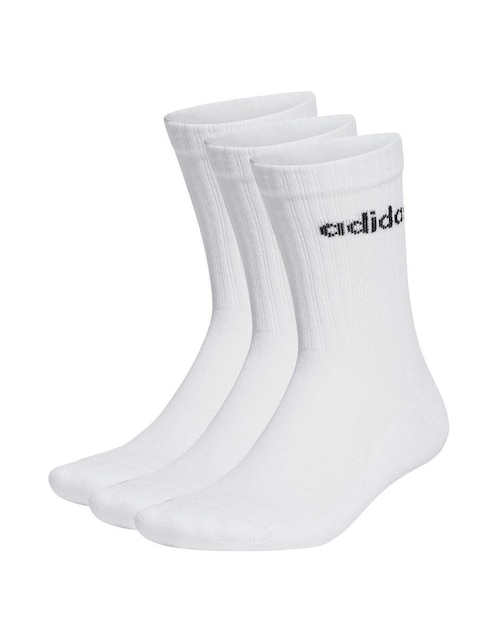 Set de calceta para entrenamiento Adidas unisex 3 pares