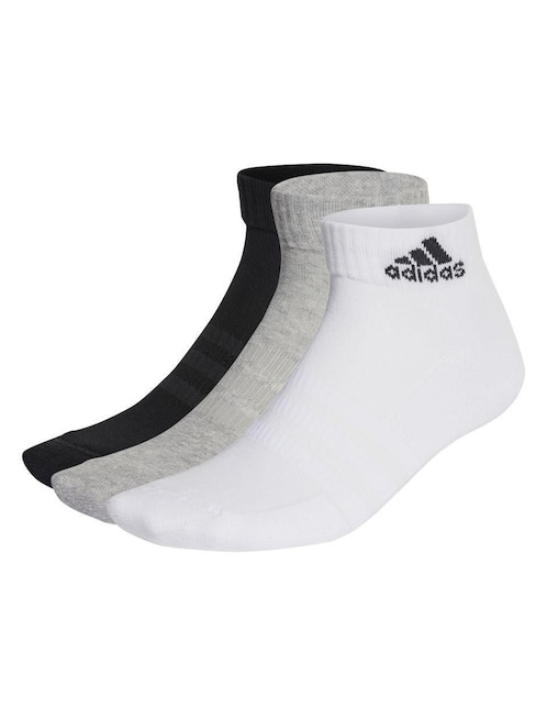 Set de calcetín para entrenamiento Adidas unisex 3 pares