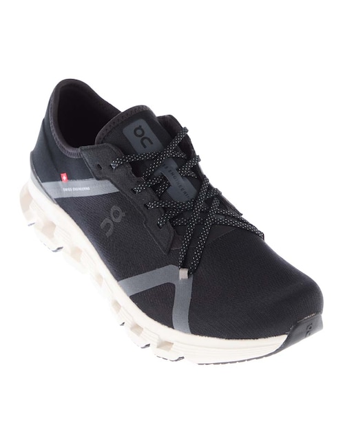 Tenis para entrenamiento On Cloud X 4 AD de hombre Negro 26.5 cm