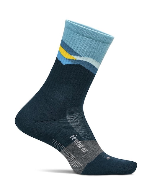 Calcetín compresión para correr Feetures unisex 1 par