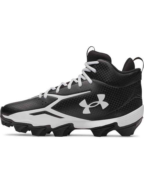 Tenis Ua Spotlight HammerBLK para fútbol americano Under Armour de hombre