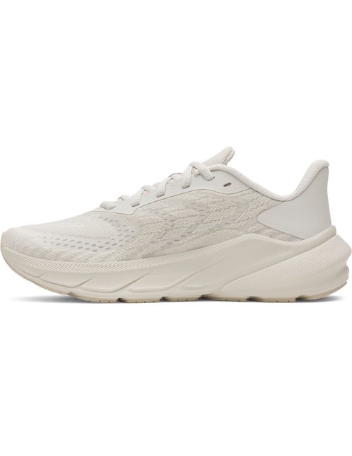 Tenis Ua W Turbulence 3wht para correr de mujer 1