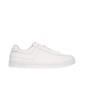 Tenis de piel Pony Top Star de mujer