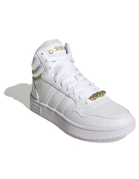 Tenis ADIDAS Hoops 3.0 Mid de mujer casual