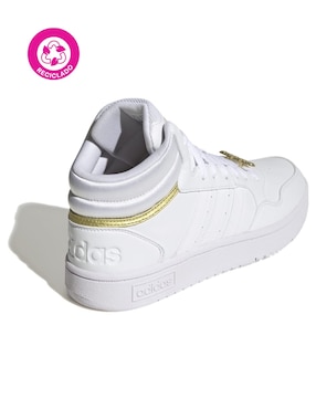 Tenis ADIDAS Hoops 3.0 Mid de mujer casual