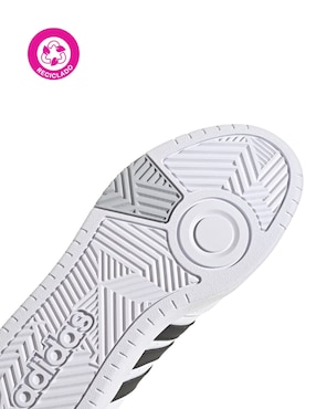 Tenis Adidas Hoops 3.0 Mid de mujer