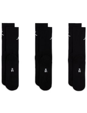 Set de calceta comfort para entrenamiento Nike de algodón 3 pares