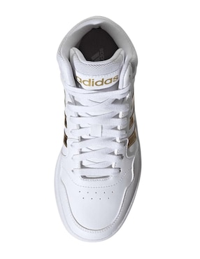 Tenis ADIDAS Hoops 3.0 Mid Classic de mujer