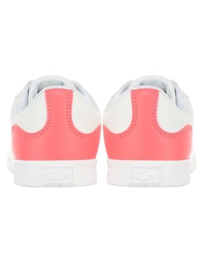 Tenis de piel Lacoste Lerond de mujer