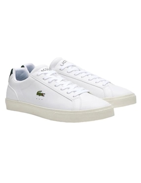 Tenis de piel Lacoste Lerond de hombre
