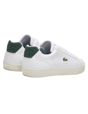 Tenis de piel Lacoste Lerond de hombre