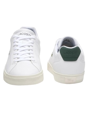 Tenis de piel Lacoste Lerond de hombre