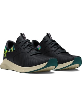 Tenis Under Armour W Charged Aurora 2 Blk de mujer para entrenamiento