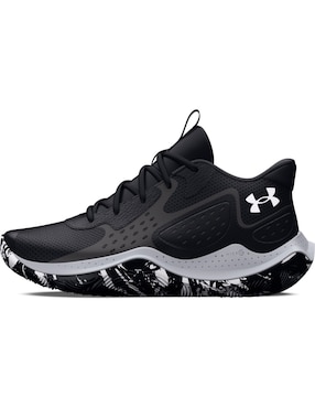 Tenis Under Armour Jet 23Blk unisex para básquetbol