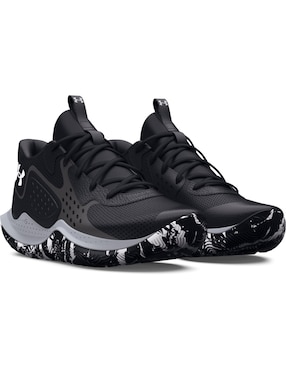 Tenis Under Armour Jet 23Blk unisex para básquetbol