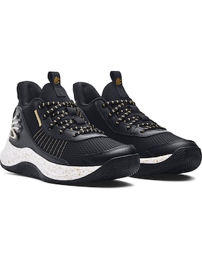 Tenis Under Armour Curry 3Z7Blk unisex para básquetbol
