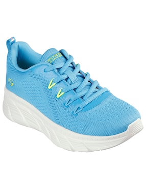 Tenis Skechers Bobs B Flex Hi De Mujer Casual