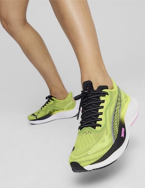 Tenis Velocity Nitro 3 Psychedelic Rush Wns para correr Puma de mujer