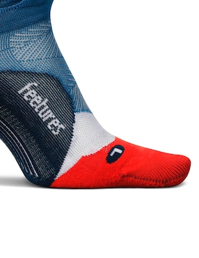 Tin antiderrapante para correr Feetures unisex