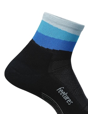 Calcetín compresión para correr Feetures de poliamida unisex