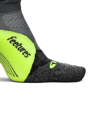 Tin antiderrapante para correr Feetures de poliamida unisex