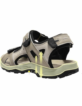 Sandalia camel crow para mujer