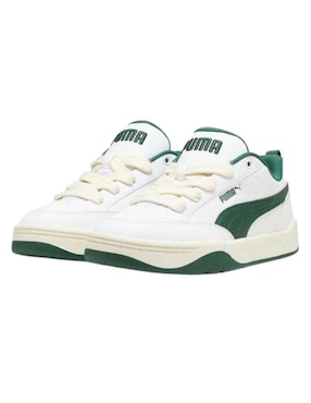 Tenis Puma Park Lifestyle Wh-Grn unisex