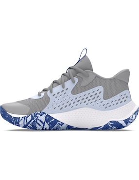 Tenis Under Armour Jet 23 Gry de hombre para básquetbol