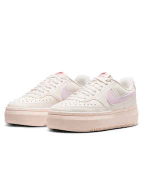 Tenis casual Nike Court Vision Alta Ltr de mujer