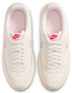 Tenis casual Nike Court Vision Alta Ltr de mujer