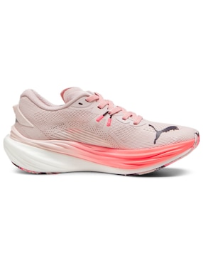 Tenis Puma Deviate Nitro 3 Hypnotic Rush De Mujer Para Correr