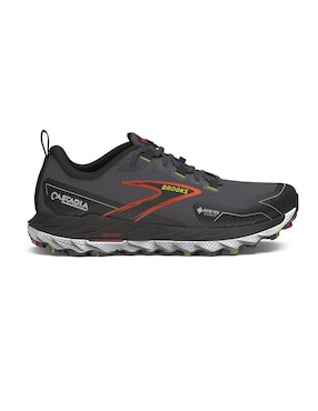 Tenis Brooks Cascadia 18 GTX De Hombre Para Trail Running