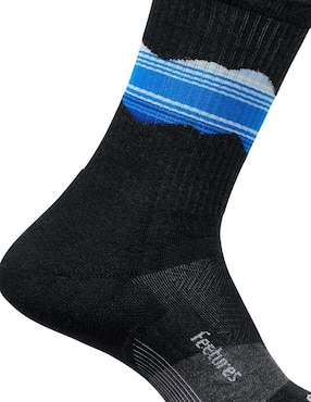 Calcetín compresión para correr Feetures unisex